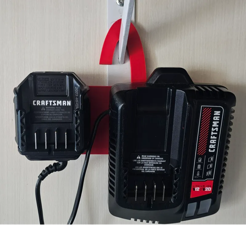 Crafts Battery Charger Hook Holder