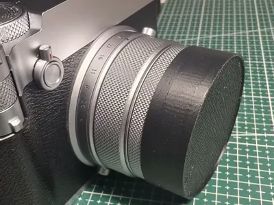 Fujifilm GFX100RF with UV lens cap