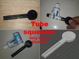 Universal Tube Squeezer - ONLY 15g of Filament!