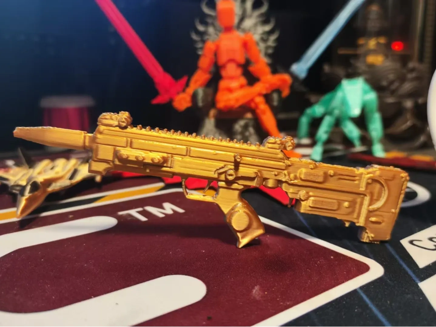 1:6兵人武器-赛博风格卡宾