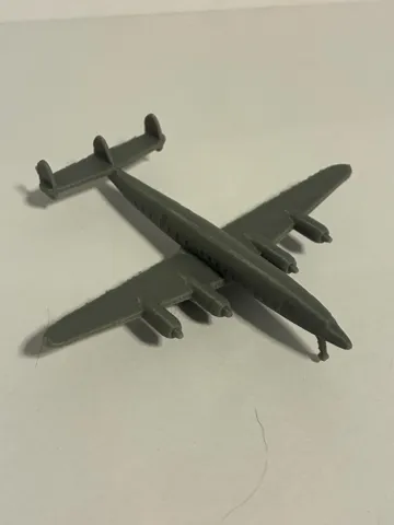 Modelo para impresión 3D: L-1049 "Super Constellation" - 1:400 scale — vista de referencia 2