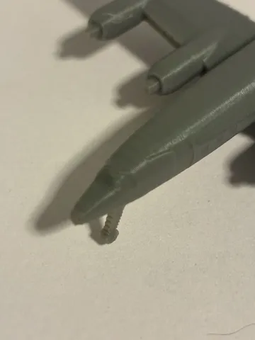 Modelo para impresión 3D: L-1049 "Super Constellation" - 1:400 scale — vista de referencia 4