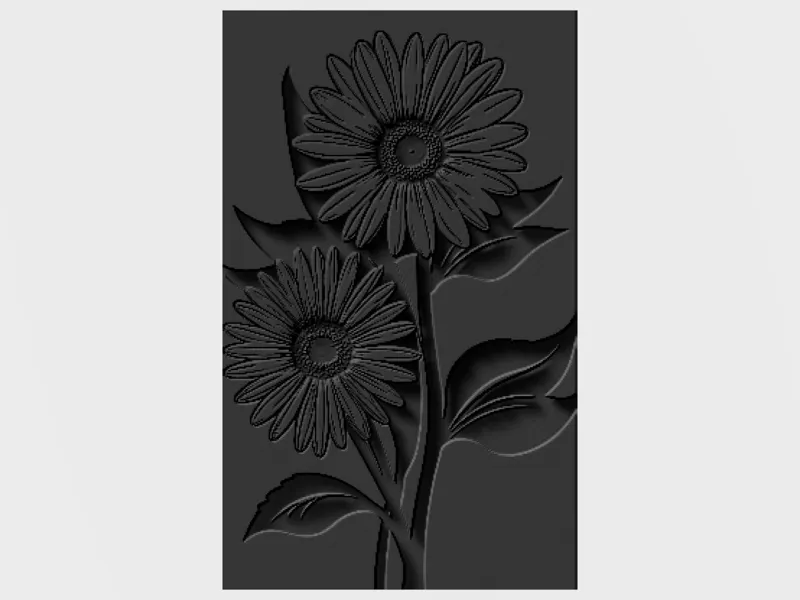 3D Daisy Flower