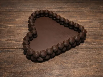 Heart Shaped Bubble Tray – Perfect Valentines Gift