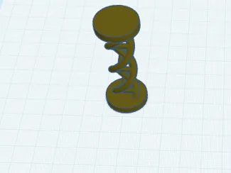 cool DNA pattern/desk top decoration