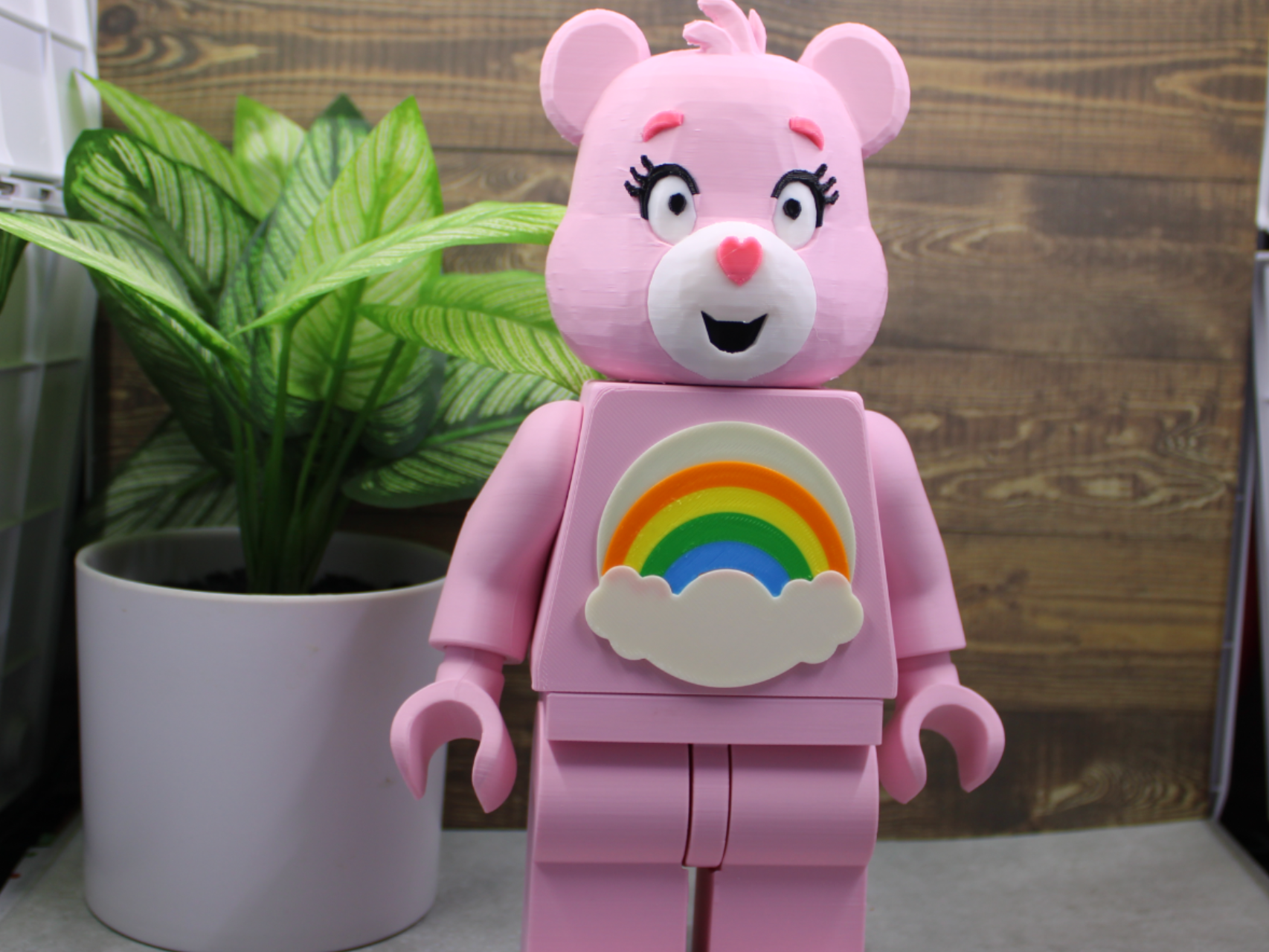 500% Brick - Cheer Bear 3D model