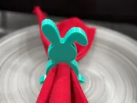 Rond de serviette lapin de Pâques — photo 2