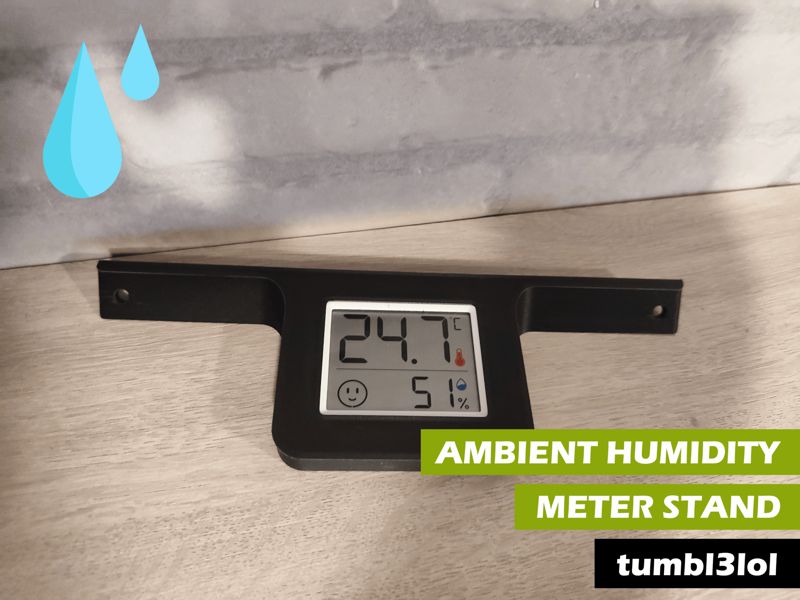 Ambient Humidity Meter Stand
