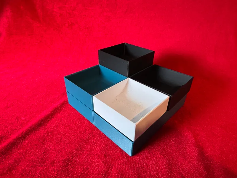 Stackable Screw Scoop Bins - Stackable