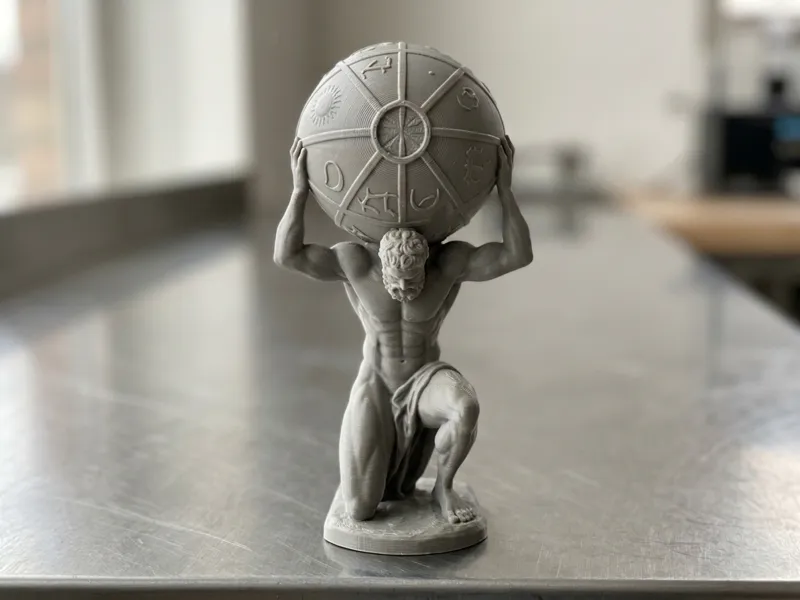 Atlas Holding the Celestial Sphere