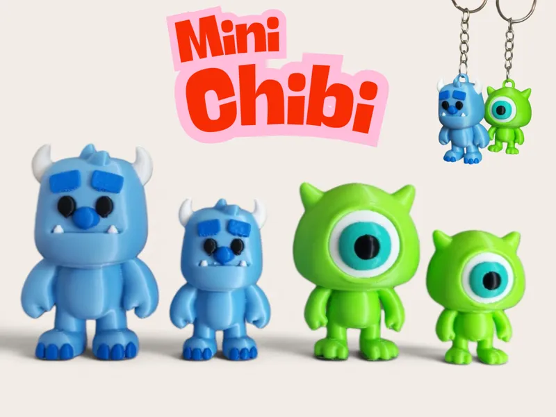 Monsters Inc - Mini Chibi