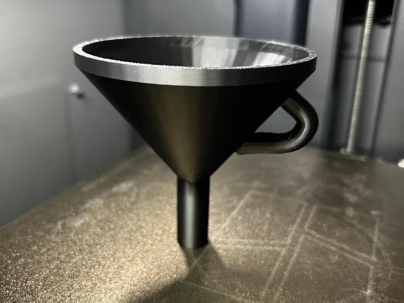 Perfect Funnel for Silica Gel Transfer!