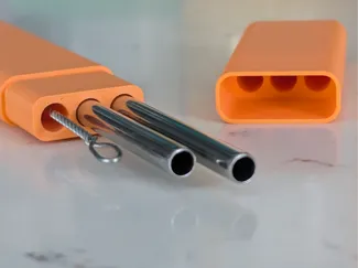 Storage / Carry Case For Reusable Straws
