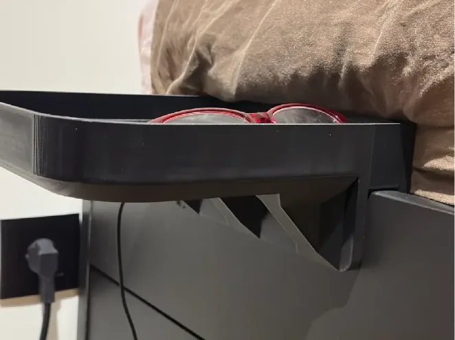 night stand  opening for bed 25,85mm