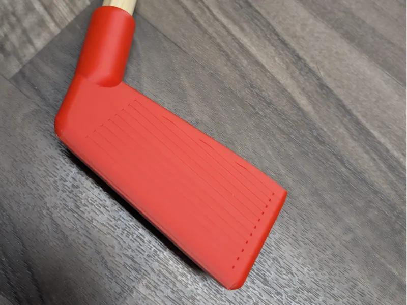 Oversized wedge for Bucket Golf