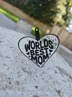 World's Best Mom Keychain