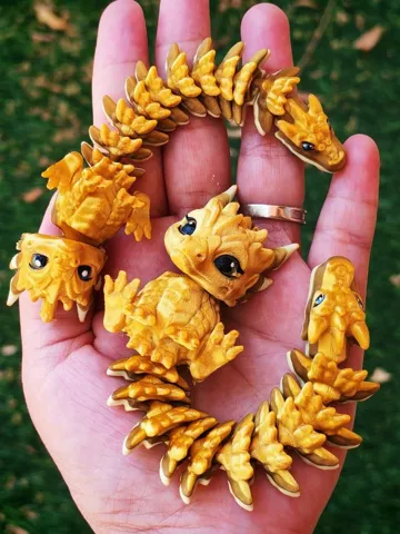 Adorno temático: Articulated Baby Dragon Flexi — vista de referencia 2