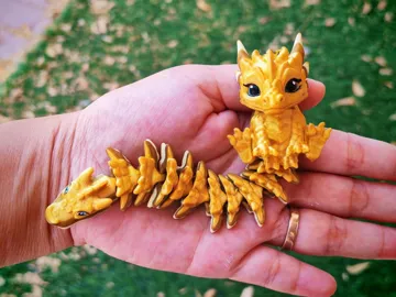 Adorno temático: Articulated Baby Dragon Flexi — vista de referencia 3