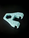 Model 2, 0.2mm layer, 3 walls, 20% infill; 1 copy