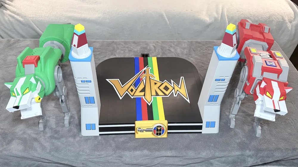 Voltron Base (Base only, Voltron not included) - Modelo de impresión 3D ...