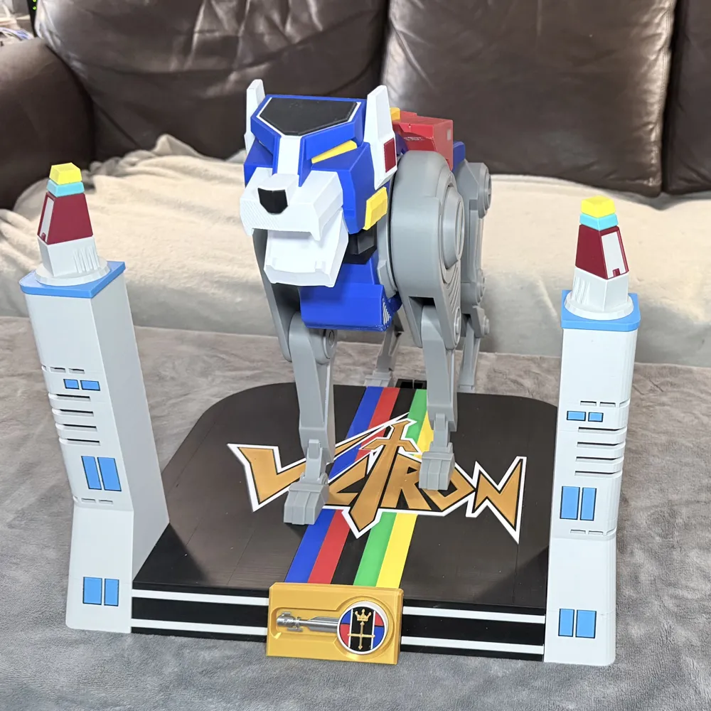 Voltron Base (Base only, Voltron not included) - Modelo de impresión 3D ...