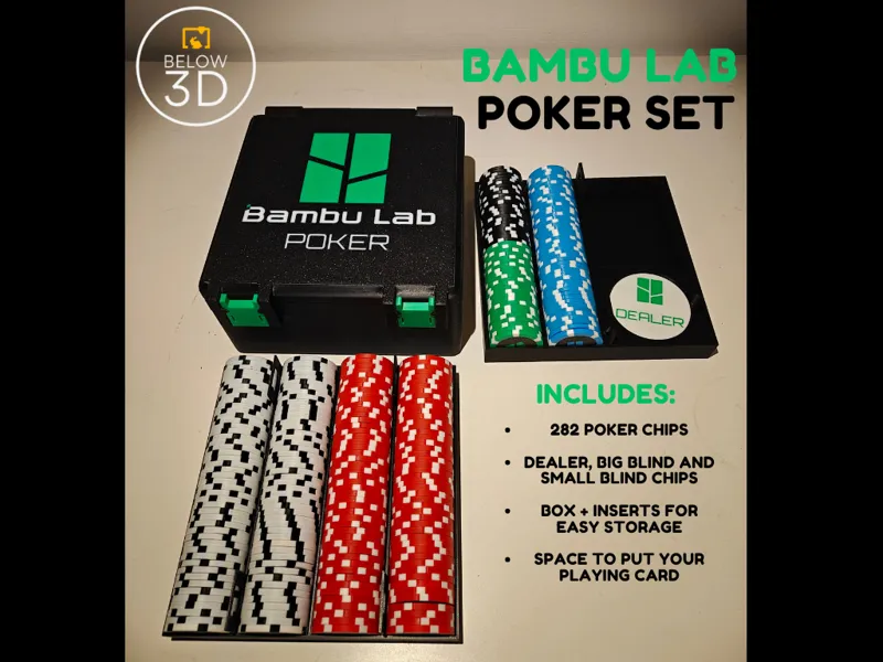 Bambu Lab Poker Set