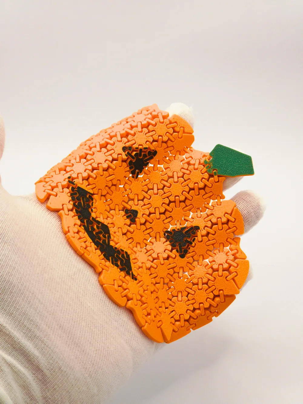 Flexi Pumpkin – Print-in-Place HexFlex Fidget - Free 3D Print Model ...
