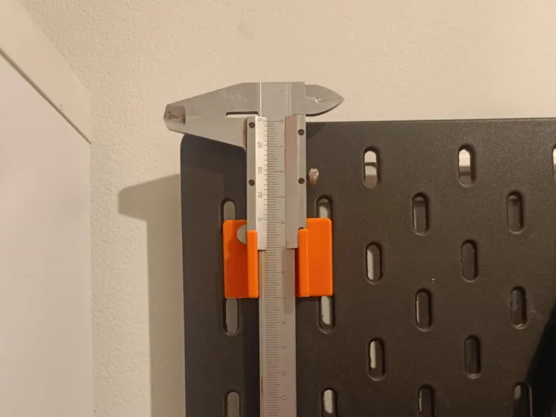 Caliper Holder for IKEA SKADIS