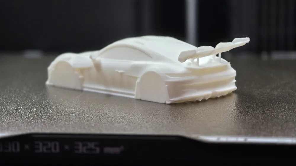 Porsche 911 GT3 RS Sculpture Minimalist - Free 3D Print Model - MakerWorld