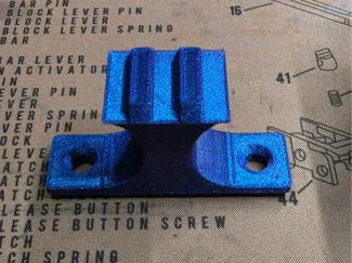 M-LOK to Picatinny for FX-Pocket Chrono