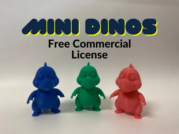 Mini dinosaure mignon