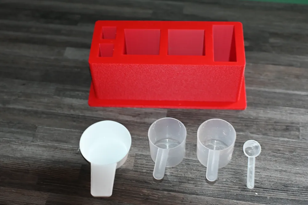 Scoop Rack Protein Scoop Rack for More & Esn Scoops - Free 3D Print Model - MakerWorld