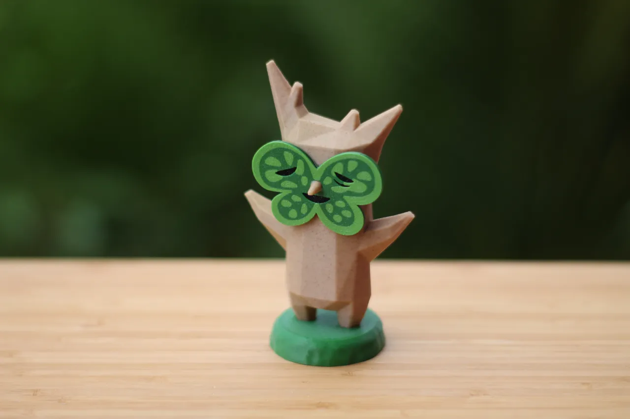 Korok Low Poly (from Zelda BOTW) view 3