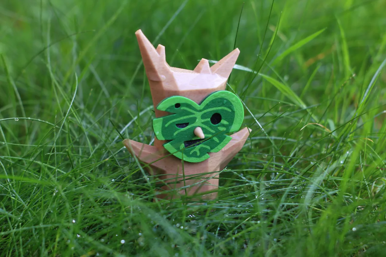 Korok Low Poly (from Zelda BOTW) view 4