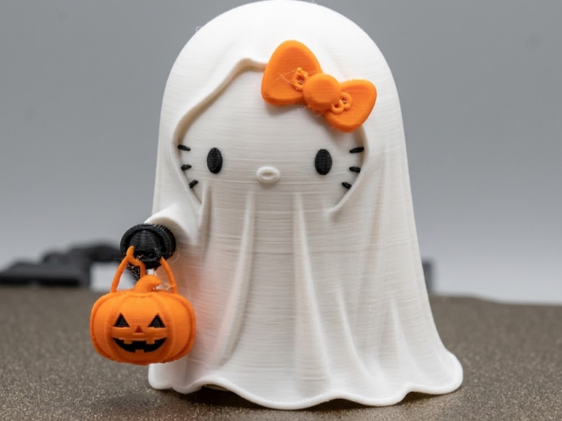 Figura Hello Kitty Sanrio Ghost Halloween H2C AMS 3D model