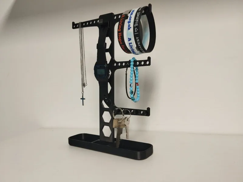 Schmuckständer mit Uhrenhalter