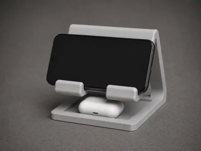 Phone and AirPods Holder