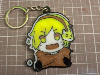 Tangible Laptop Keychain