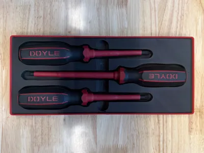 Gridfinity DOYLE 1000V Insulated Screwdrivers