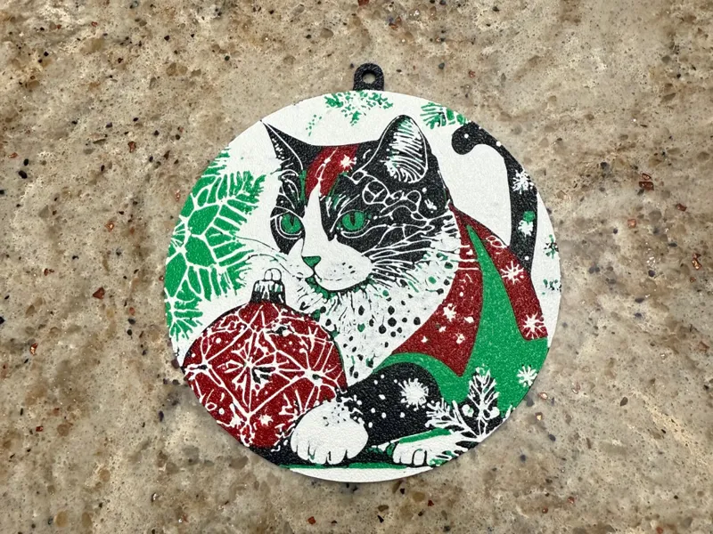 Cat Ornament 1