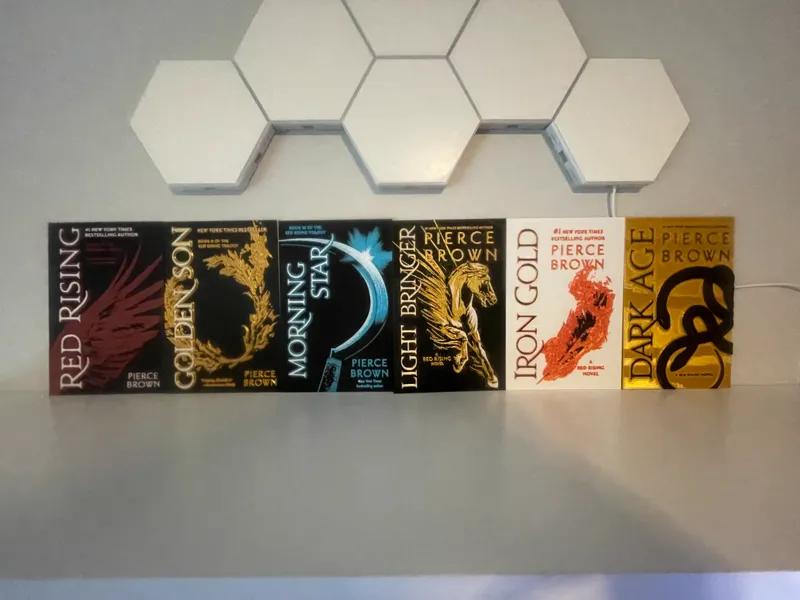 Red Rising Cover Art Sign