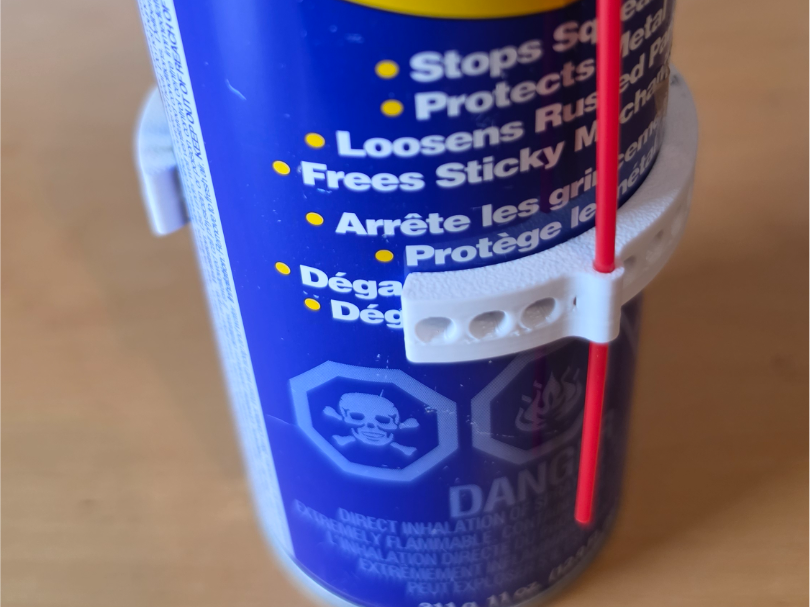 Lubrication Can Straw Tube Holder - 1