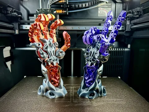 Articulated Hand MkII view 2