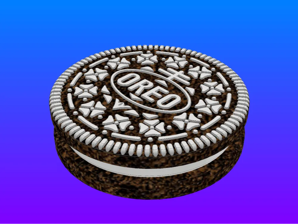Oreo Cookie - Free 3D Print Model - MakerWorld
