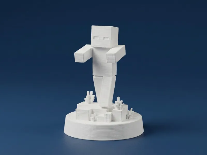 Minecraft Zombie Mob Figurine
