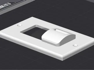 Motion Detector Single Cover Wallplate