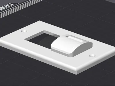 Motion Detector Single Cover Wallplate