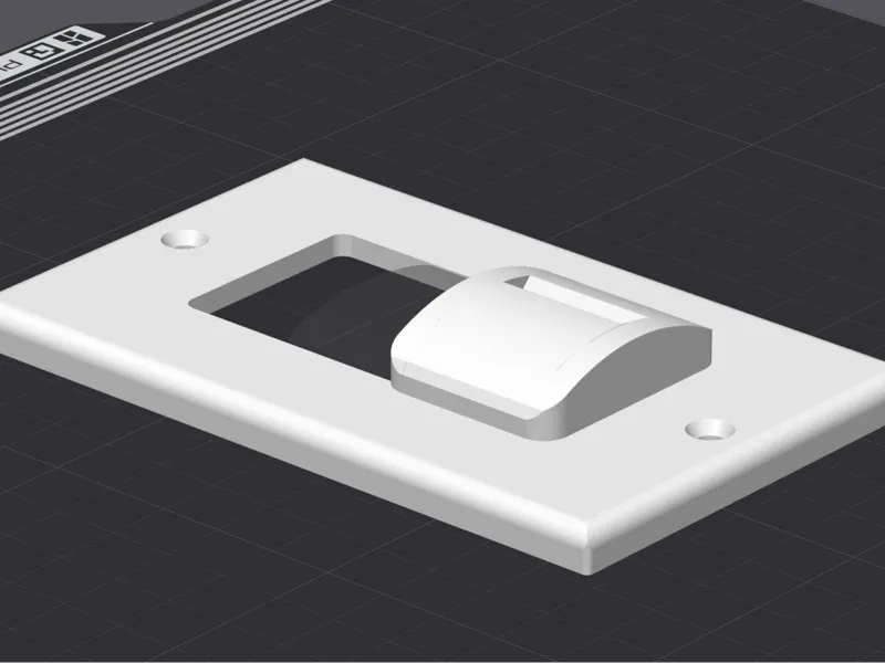 Motion Detector Single Cover Wallplate