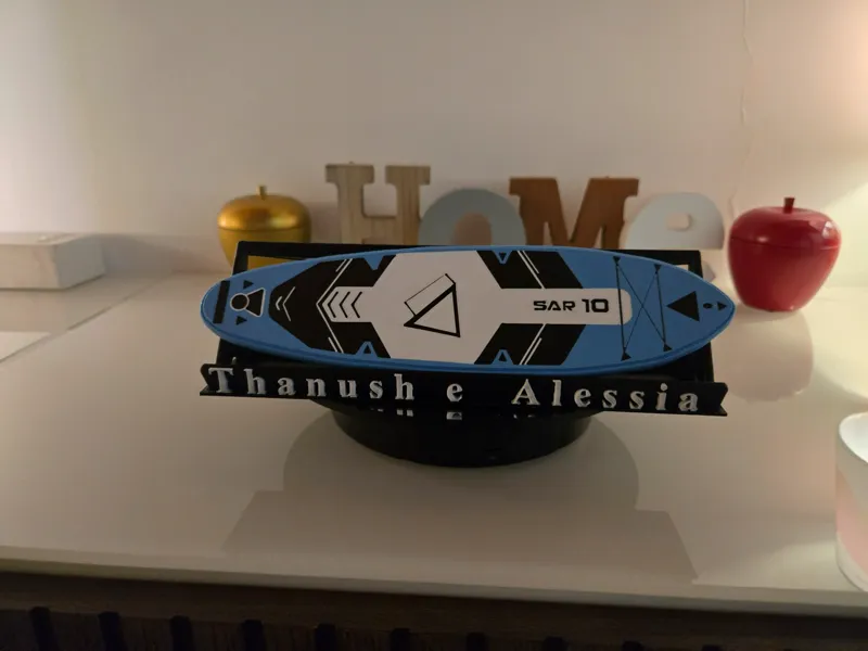 Modello SUP Personalizzato con Supporto Nominativo