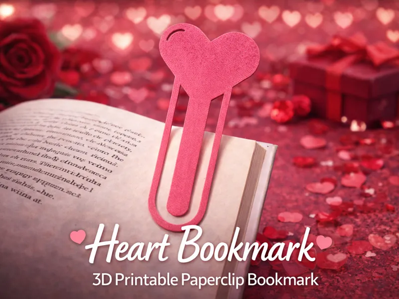 Heart Bookmark